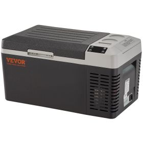 VEVOR Car Refrigerator, 12 Volt Car Refrigerator Fridge, 21 QT/20 L Single Zone Portable Freezer, -4Â°F-50Â°F Adjustable Range